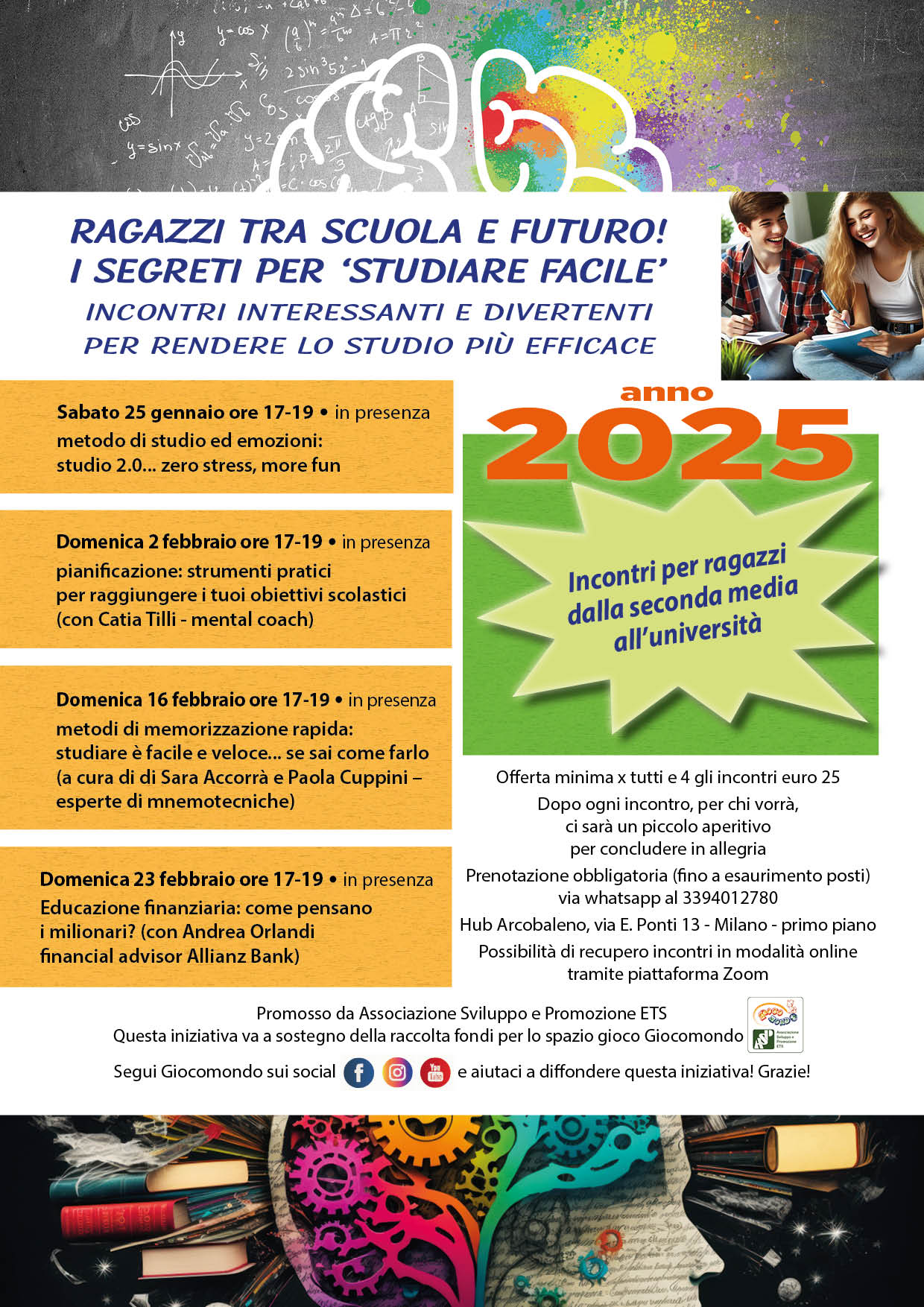 Locandina Scuola e futuro 2025 ok